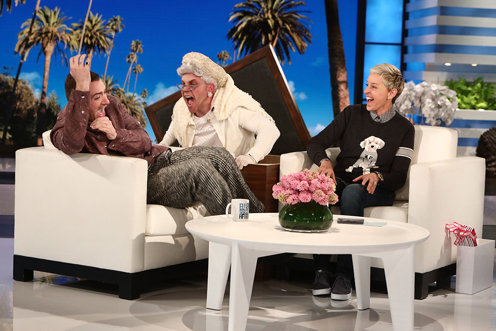 Sam Smith, The Ellen DeGeneres Show Sam Smith, The Ellen DeGeneres Show